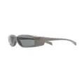 Rick Owens Rick rectangle-frame sunglasses - Grey
