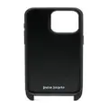 Palm Angels logo-print iPhone 15 Pro Max case - White