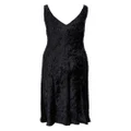 Vince textured-velvet slip dress - Black