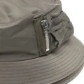 sacai layered bucket hat - Grey