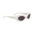 Marni oversized-frame sunglasses - White