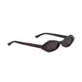 Marni geometric-frame tinted sunglasses - Black