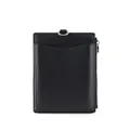 Armani Exchange logo-stamp phone pouch - Black