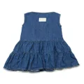 MM6 Maison Margiela Kids denim sleeveless dress - Blue