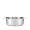 Alessi two-handle stainless steel casserole (24cm) - Silver