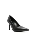 Calvin Klein 90mm pointed-toe leather pumps - Black