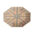Burberry Vintage Check-print folding umbrella - Neutrals