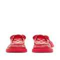 Burberry Vintage-check woven creeper shoes - Red