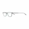 Garrett Leight Brooks square frame glasses - Grey