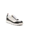 Thom Browne Alumni panelled lace-up sneakers - Neutrals