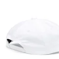 Emporio Armani raised logo baseball cap - White