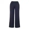 Adam Lippes stretch-canvas wide-leg trousers - Blue