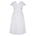 Adam Lippes Sibyl organic-cotton poplin dress - White