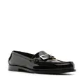 Sergio Rossi Sr Nora leather loafers - Black