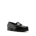 Sergio Rossi Sr Nora leather loafers - Black
