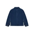 Marni Kids patch-pocket denim jacket - Blue