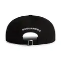 Dsquared2 motif-embellished cotton baseball cap - Black