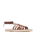 Tod's strappy leather sandals - Brown