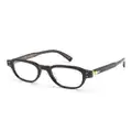 Dunhill wayfarer-frame glasses - Black
