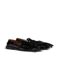 Marni tassel-detail leather loafers - Black