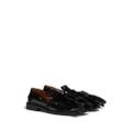 Marni tassel-detail leather loafers - Black