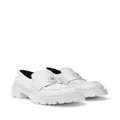 Versace Alia platform loafers - White