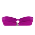 ISABEL MARANT Prades ring-bound bikini top - Purple