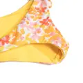Il Gufo floral-print scoop-neck bikini - Yellow