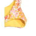 Il Gufo floral-print scoop-neck bikini - Yellow