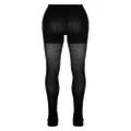 Wolford wool blend high-waisted tights - Black