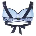 Marlies Dekkers Cache Coeur paisley-print bikini top - Blue