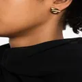 Ferragamo Gancini 18 stud earrings - Gold