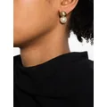 Ferragamo bead-embellished drop earrings - Gold