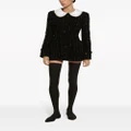 Dolce & Gabbana sequinned tweed jacket - Black