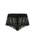 Dolce & Gabbana floral-lace briefs - Black