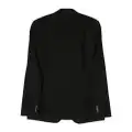 Paul Smith poplin linen blazer - Black