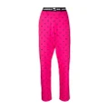 Karl Lagerfeld logo-print pyjama set - Pink