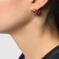 Versace Medusa-head crystal-embellished earrings - Gold