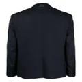 Karl Lagerfeld polka dot-pattern single-breasted blazer - Blue