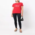Karl Lagerfeld logo-print T-shirt - Red