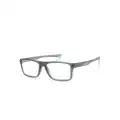Oakley rectangle-frame glasses - Grey
