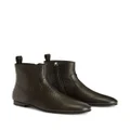 Giuseppe Zanotti Ron leather ankle boots - Black