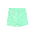 Balmain Kids logo-print swim shorts - Green