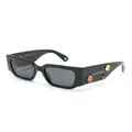 Lanvin x Future square-frame sunglasses - Black