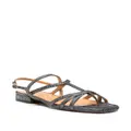 Chie Mihara Teu strappy sandals - Silver