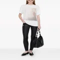 ANINE BING Lili organic-cotton T-shirt - Neutrals