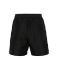 Calvin Klein logo-patch swim shorts - Black