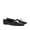 Ferragamo New Vara leather loafers - Black