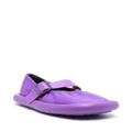 Camper Aqua leather ballerina shoes - Purple