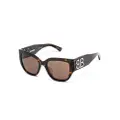 Balenciaga Eyewear square-frame sunglasses - Brown